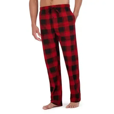 Open Box - Hanes Originals Men's 2pc Comfort Fleece Sleep Pajama Set