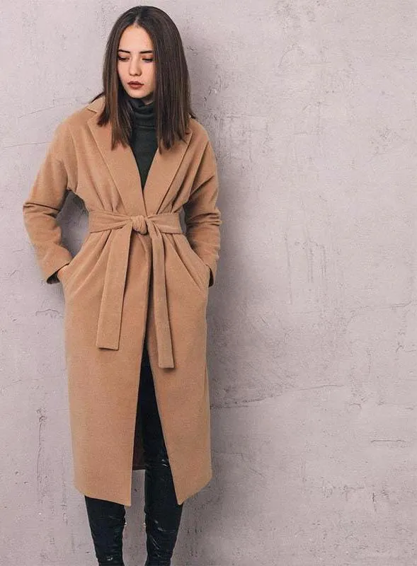Open Long-Line Trench Coat