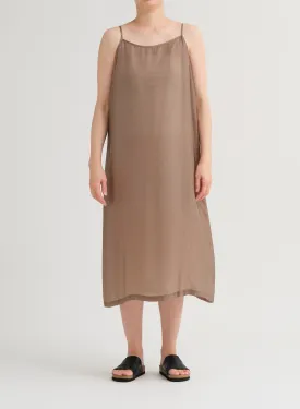 Pas De Calais 4458 Slip Dress Khaki