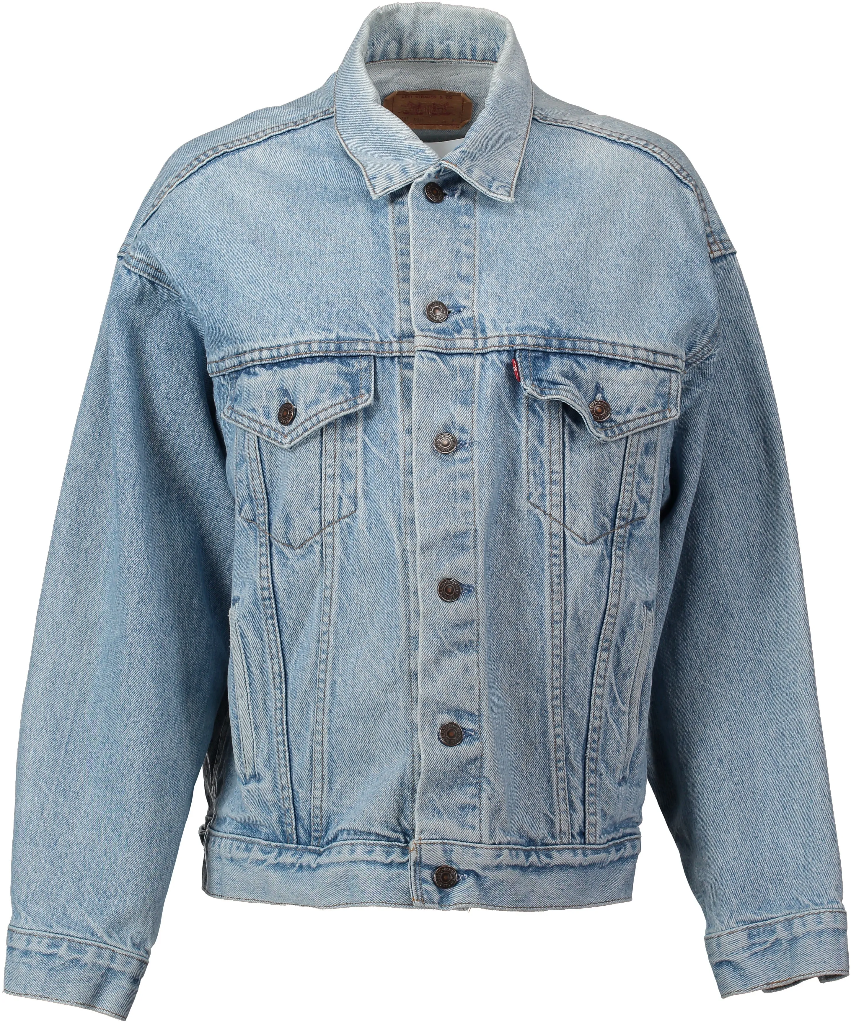 "Cash" 'Hopeless Romantic' Airbrushed Denim Jacket