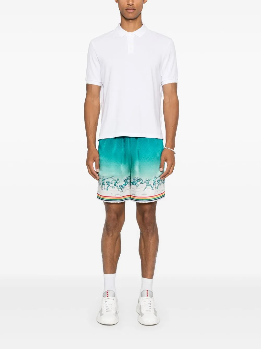 satin silk shorts