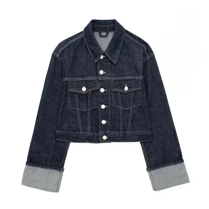 Serenity Dark Wash Denim Jacket
