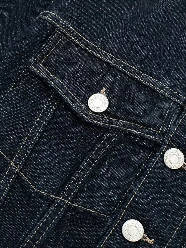 Serenity Dark Wash Denim Jacket
