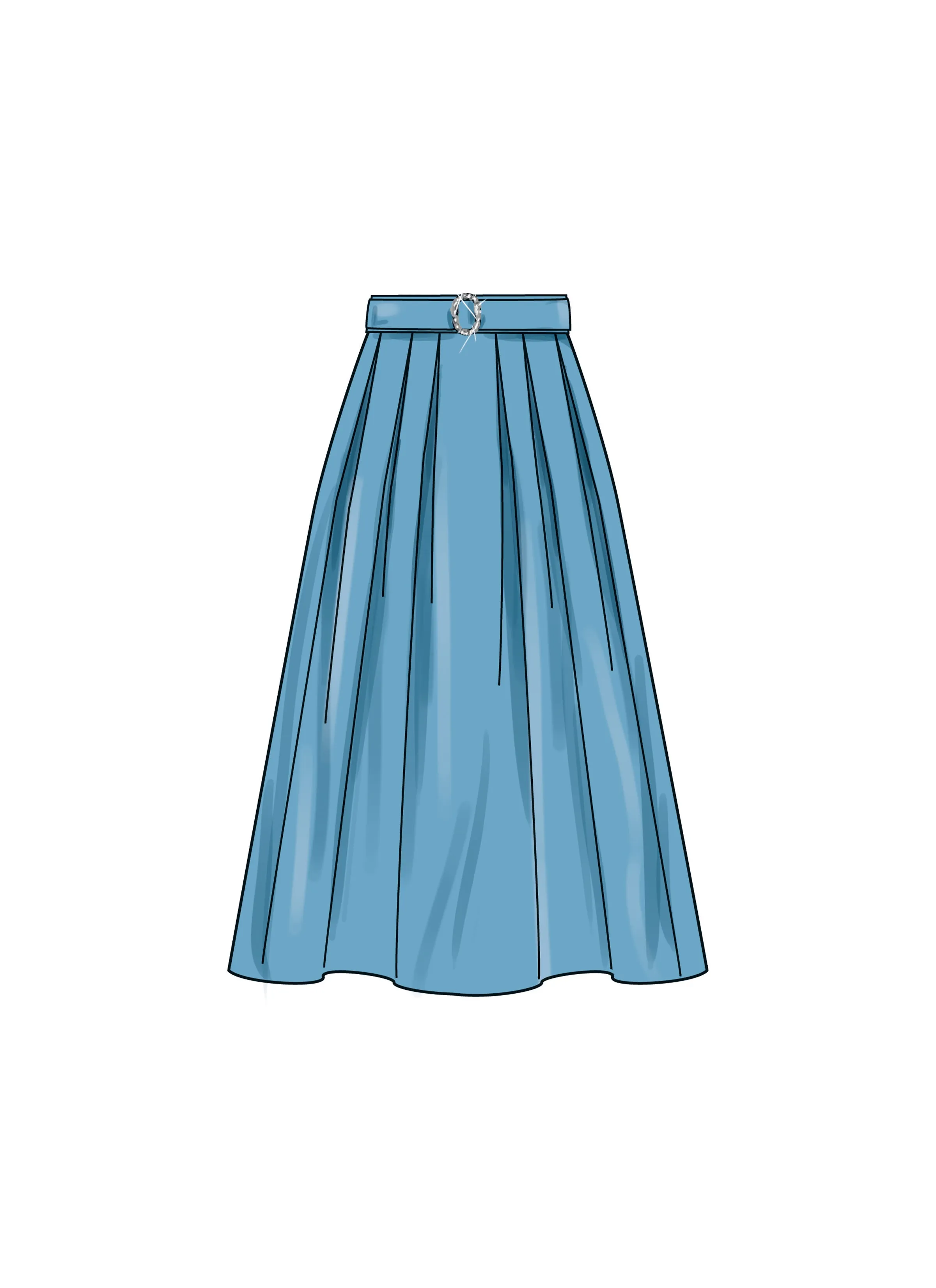Simplicity 9711 Skirts Sewing pattern