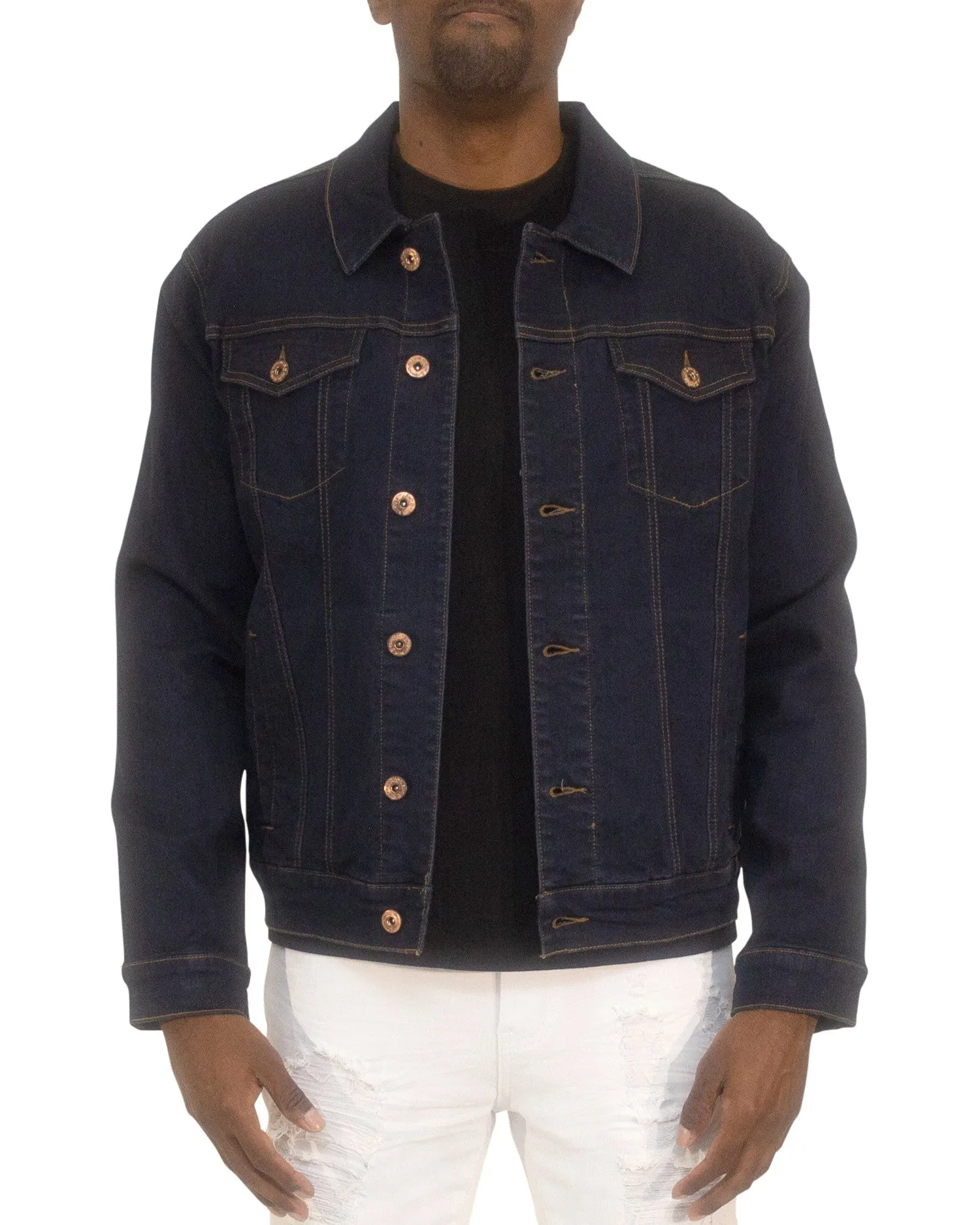 Stretch Denim Jacket – Timeless Style with a Comfortable Fit