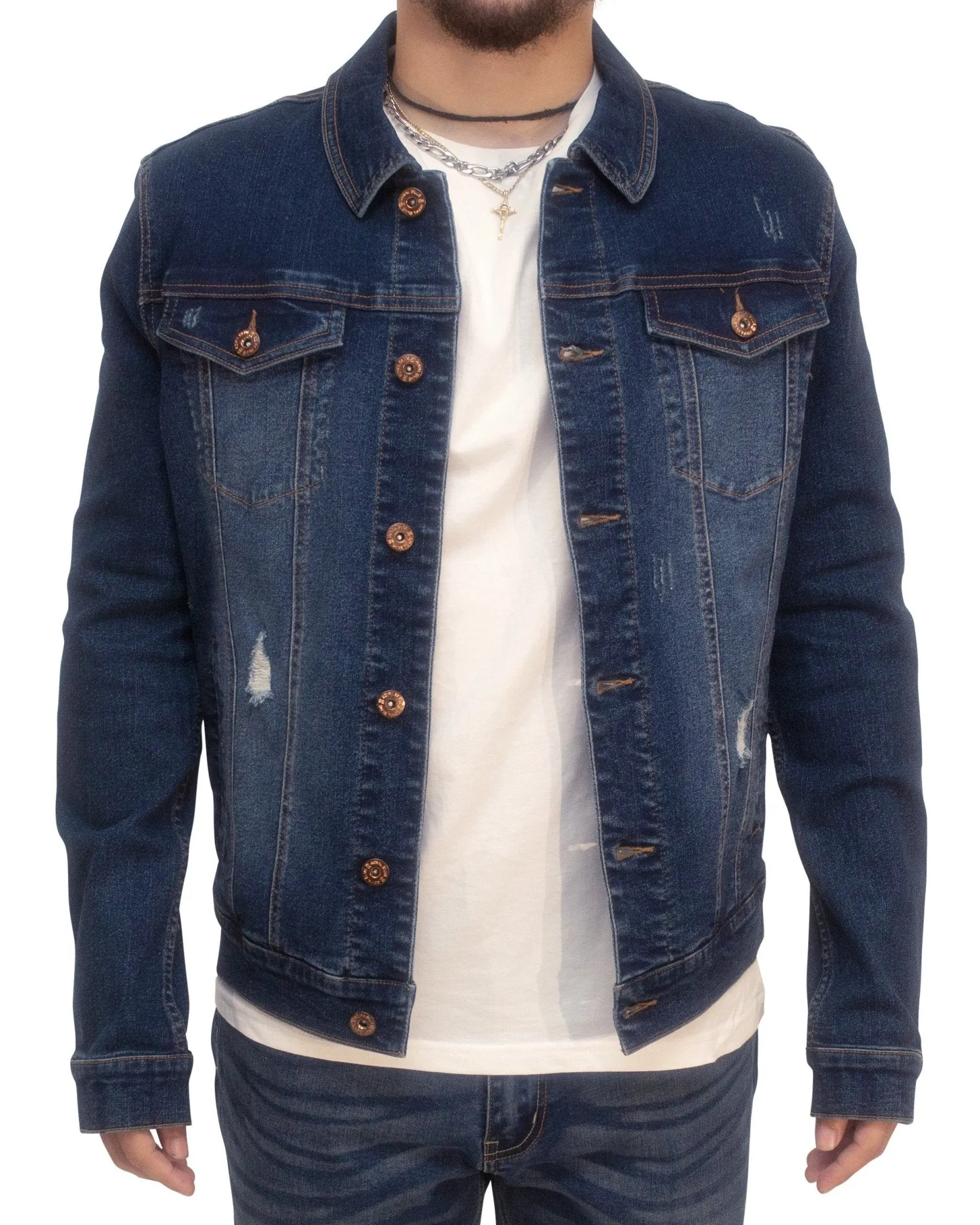 Stretch Denim Jacket – Timeless Style with a Comfortable Fit
