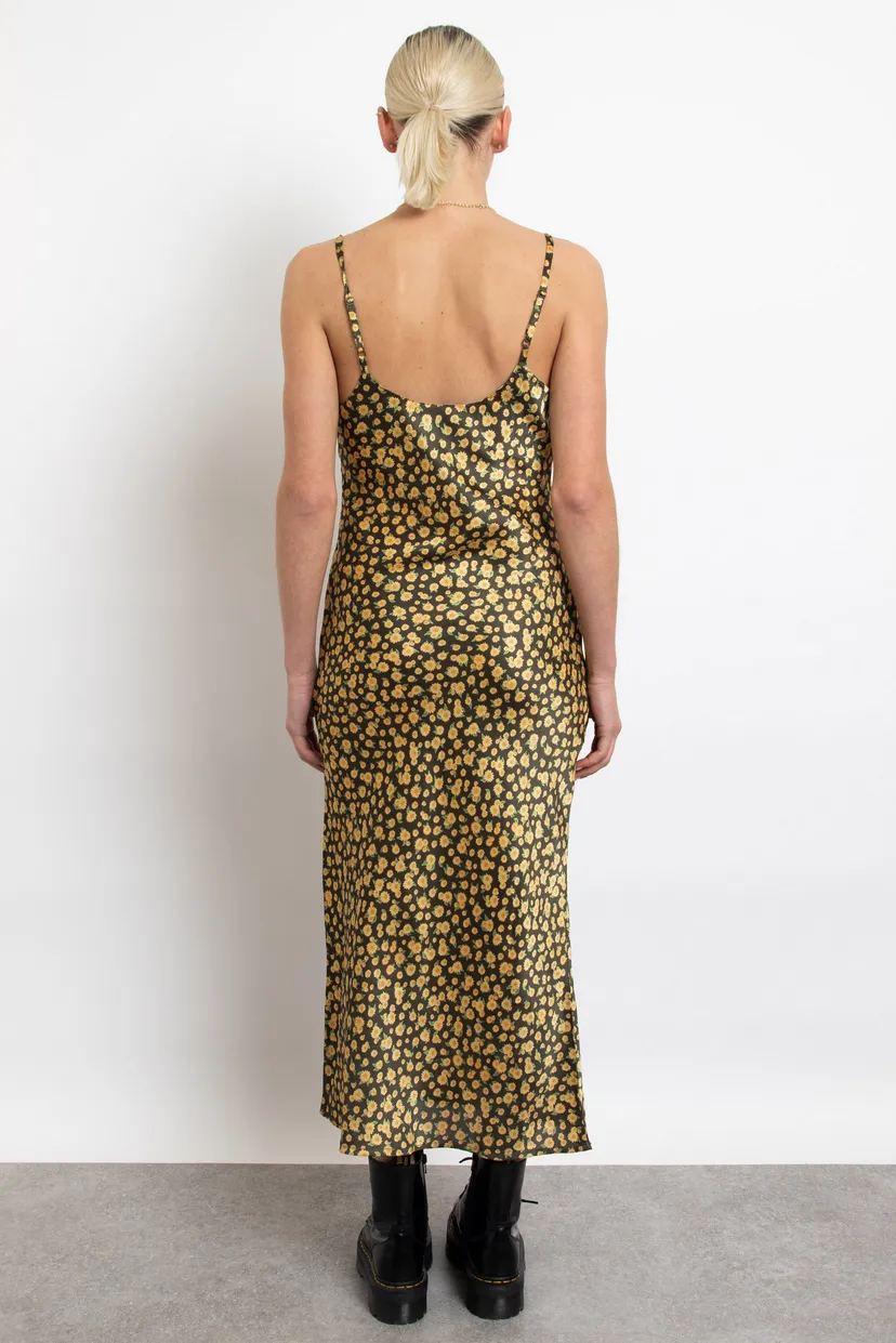 Sunflower Lace Trim Slip Dress