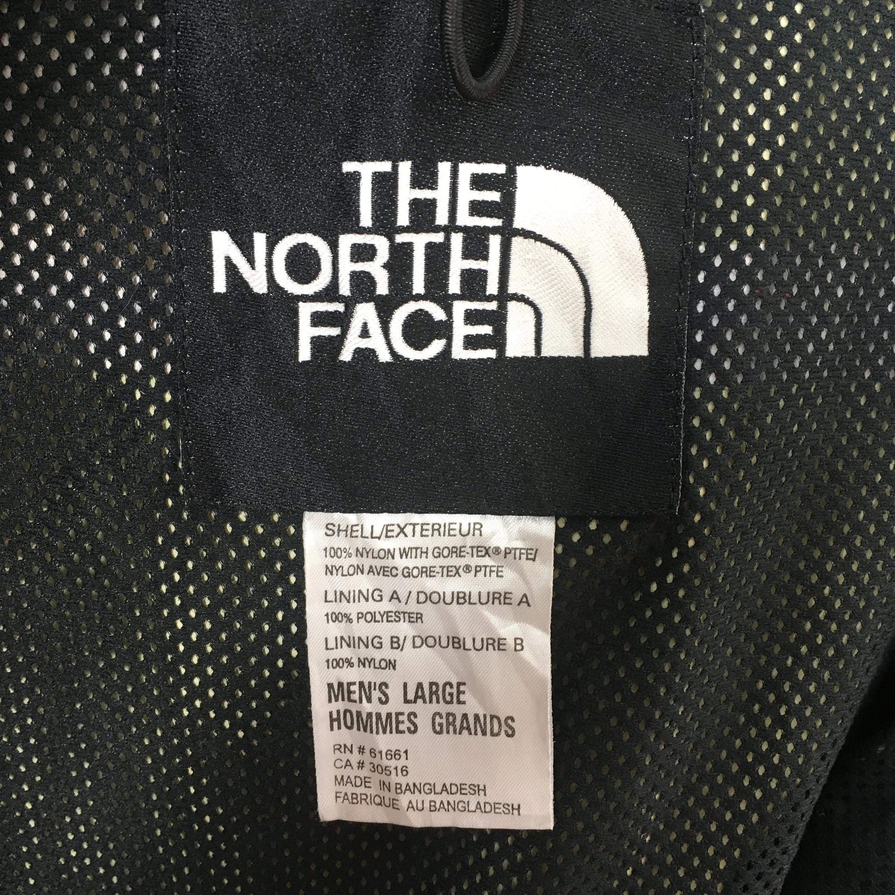 The North Face Gore Tex Windbreaker Hoodie Jacket Large