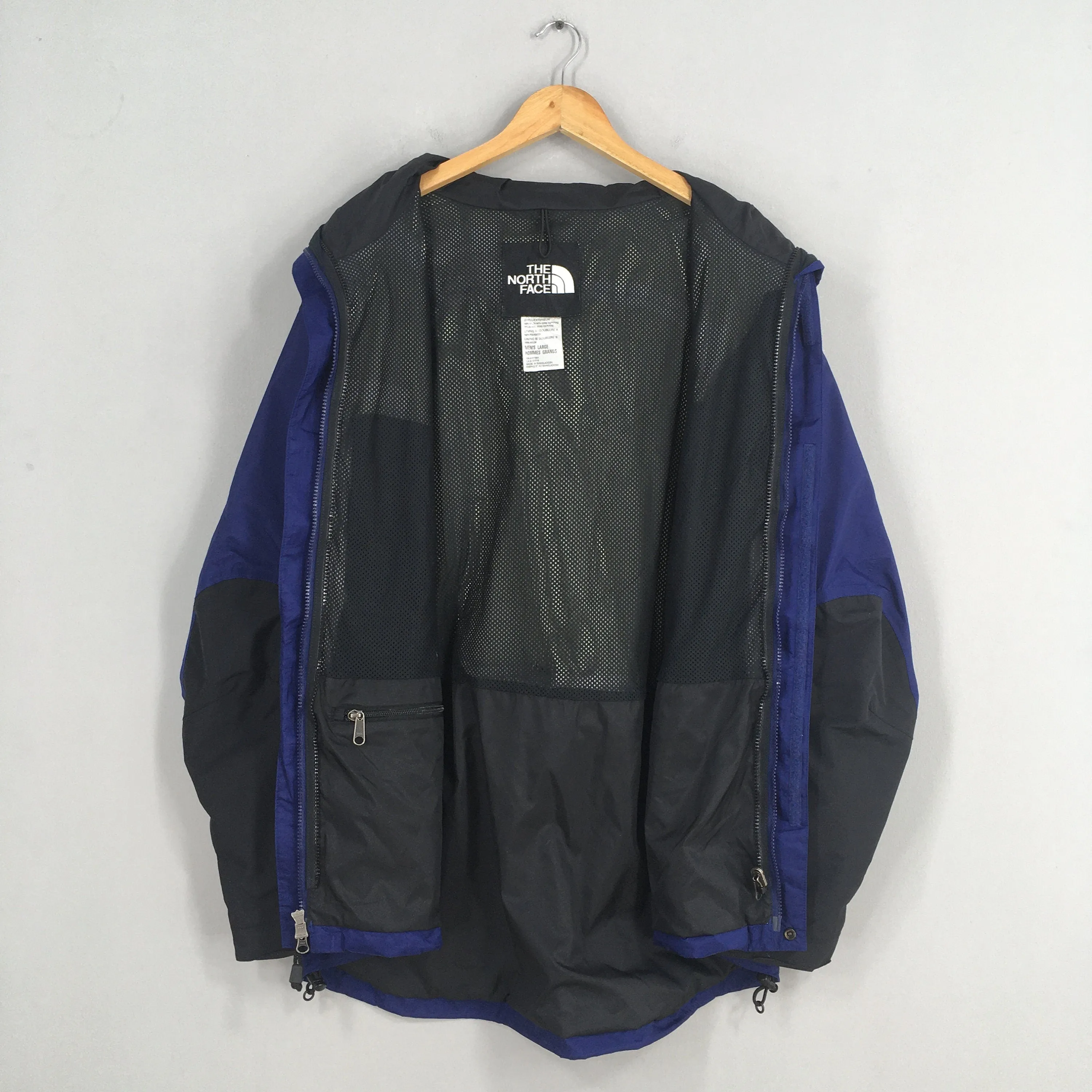 The North Face Gore Tex Windbreaker Hoodie Jacket Large