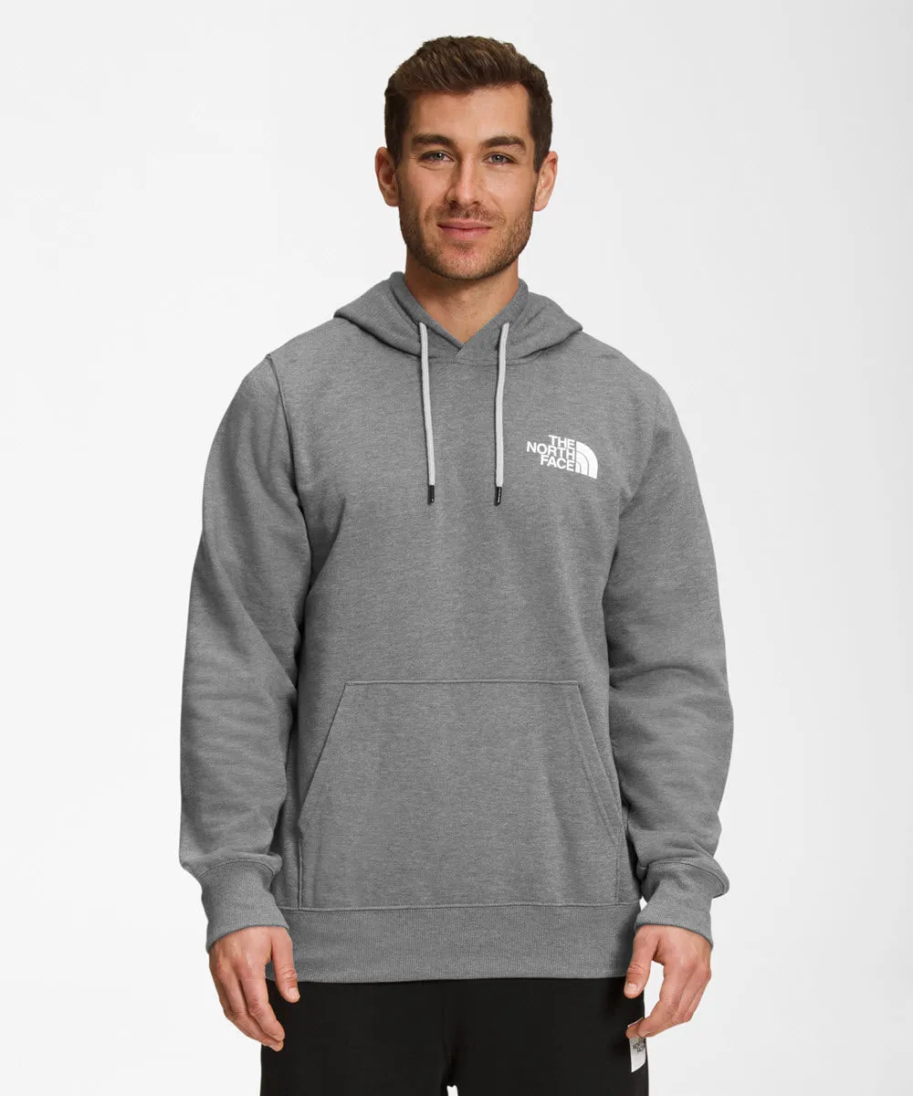 The North Face Men's Box NSE Hooded Sweatshirt - Medium Grey/Black