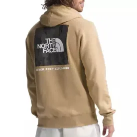 The North Face Men's Box NSE Pullover Hoodie Khaki Stone/Khaki Stone Generative Camo Print