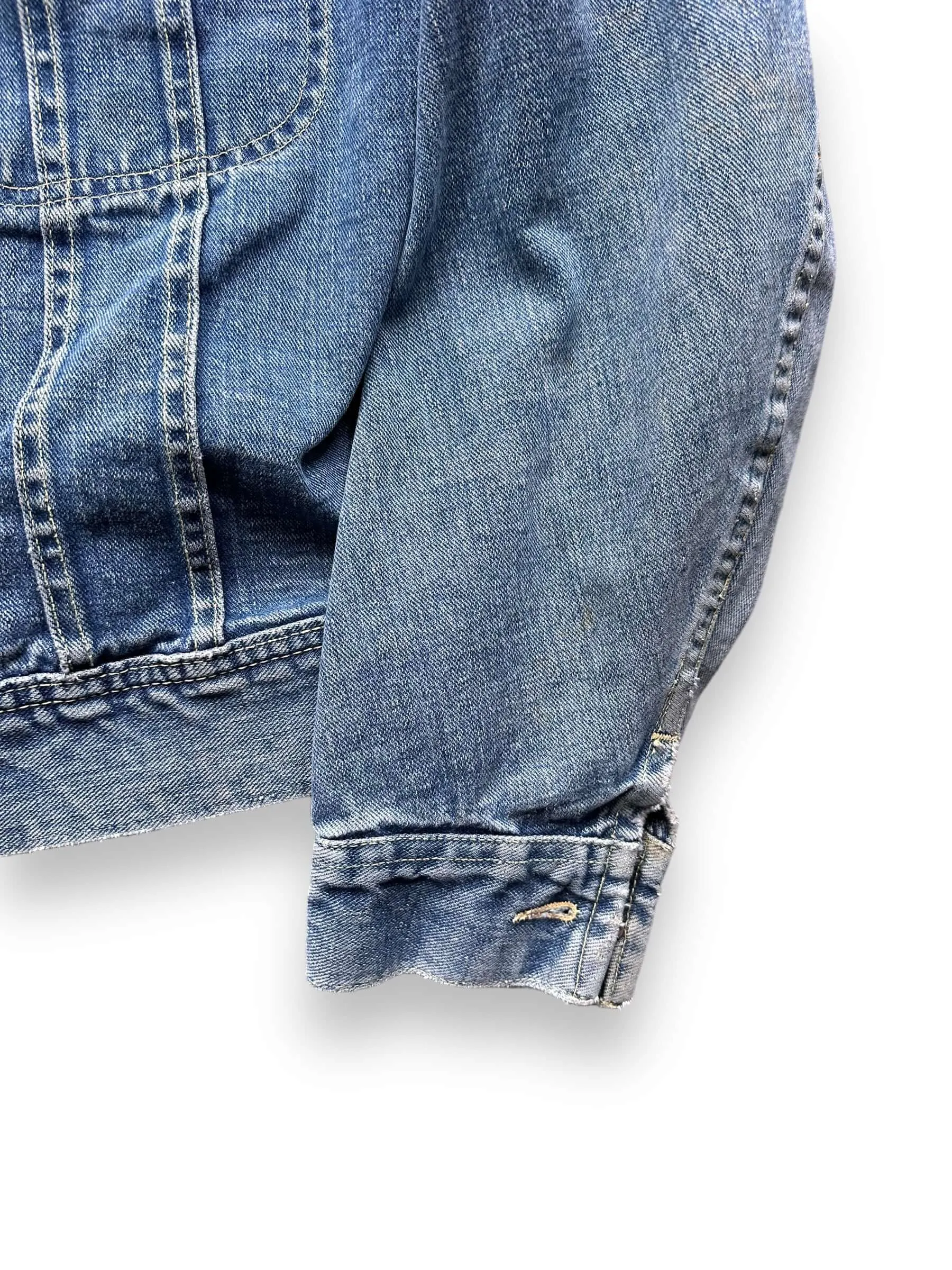 Vintage Lee 101-J Denim Jacket SZ 42 | Vintage Denim Workwear Seattle | Seattle Vintage Denim
