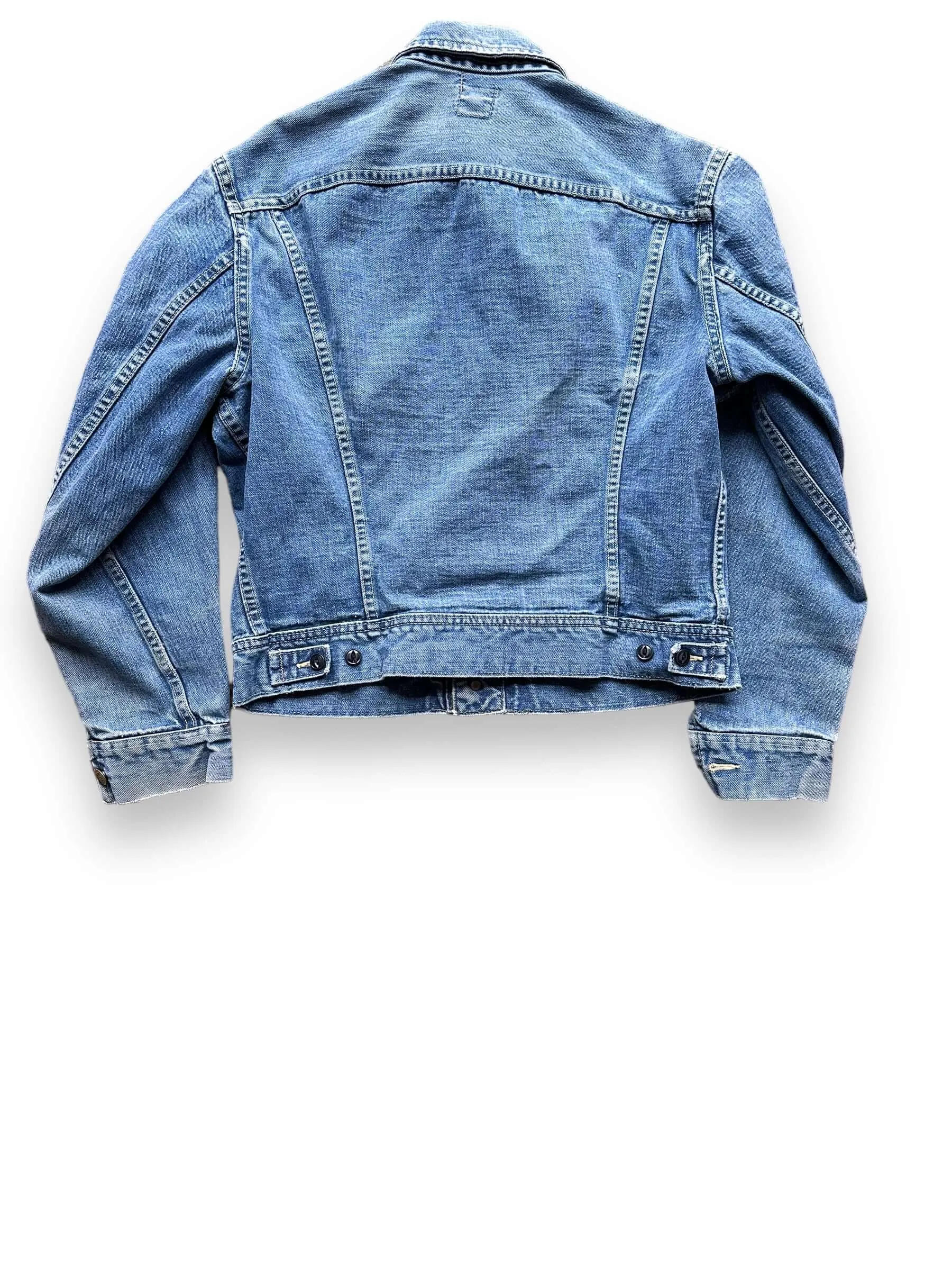 Vintage Lee 101-J Denim Jacket SZ 42 | Vintage Denim Workwear Seattle | Seattle Vintage Denim