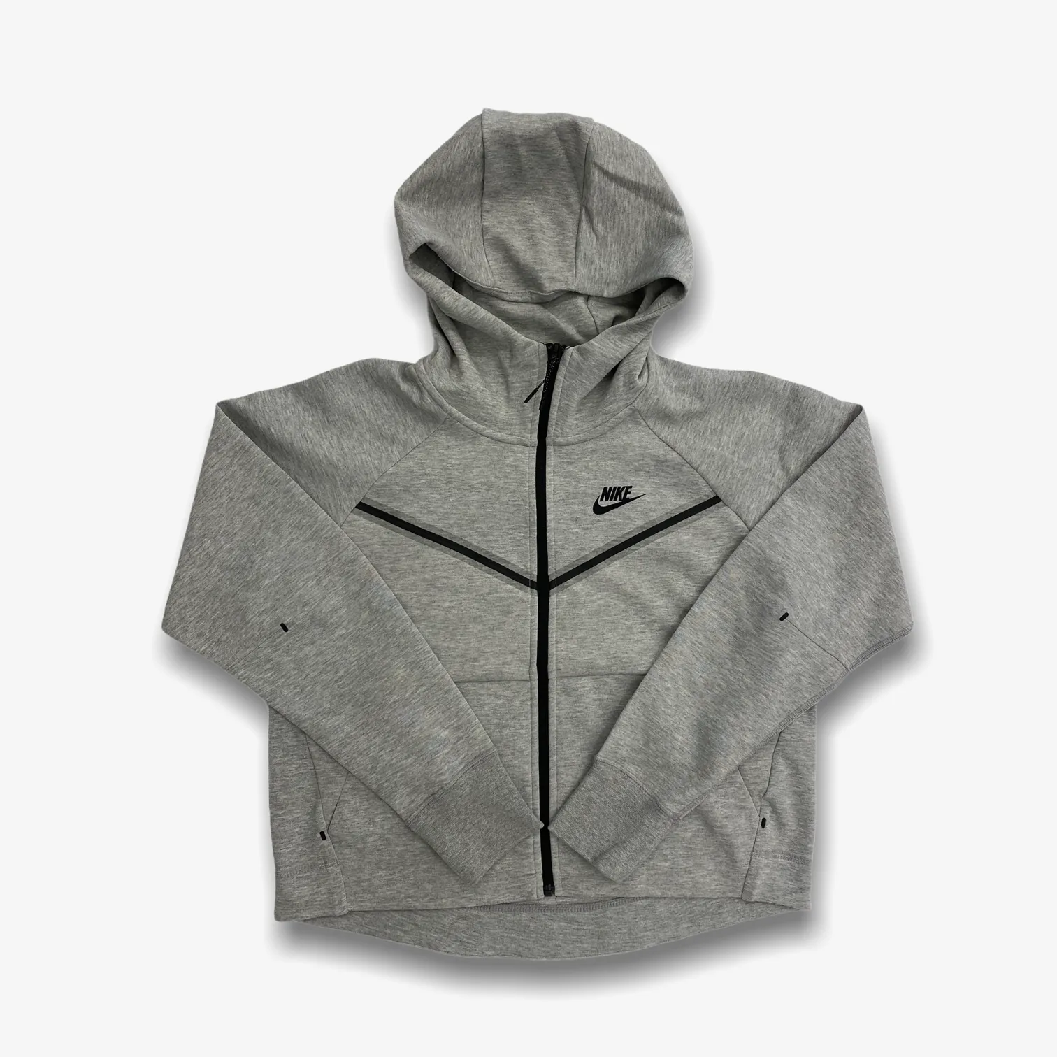 Women's Nike Sportswear Tech Fleece Hoodie Heather Grey CW4298-063