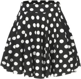 Women's Summer High Waisted Skirts Tummy Control Pleated Athletic Skirts Mini Dress