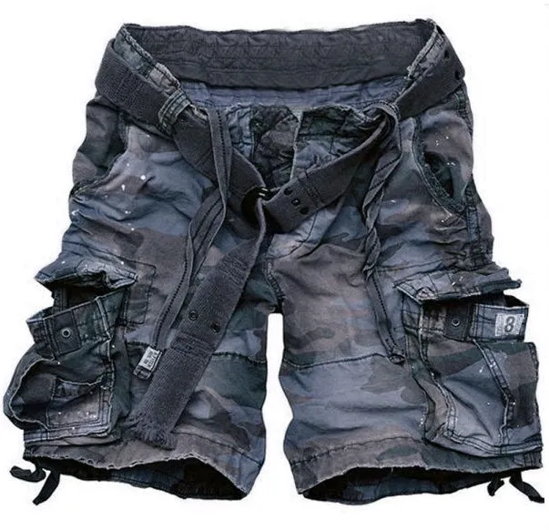 xiangtuibao - Mens Outdoor Camouflage Casual Shorts