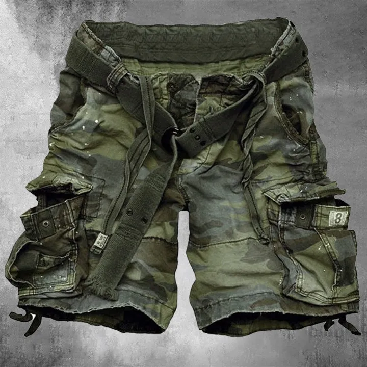 xiangtuibao - Mens Outdoor Camouflage Casual Shorts