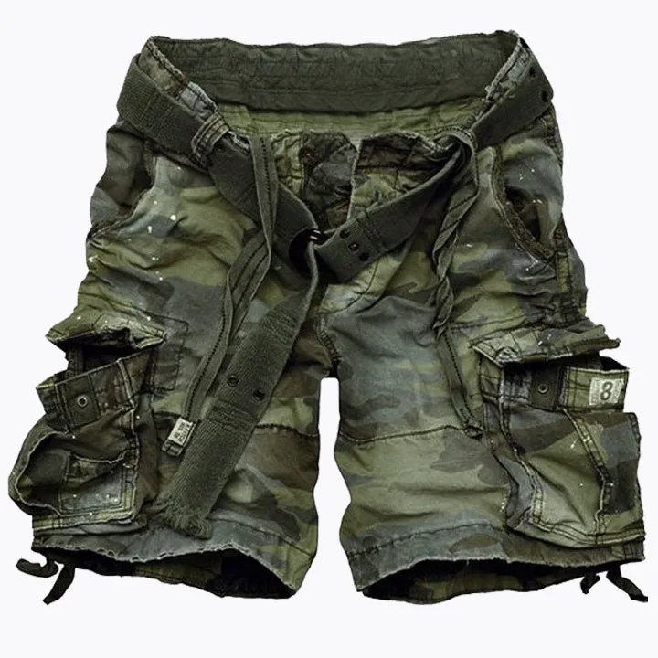 xiangtuibao - Mens Outdoor Camouflage Casual Shorts